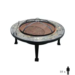 Гриль-барбекю MG-1597 34x86 см