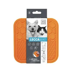 ძაღლის დაფა ნელი კვებისათვის M-Pets Lecca Mat ნარინჯისფერი