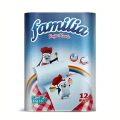 2 слойная бумага для кухни Familia 12 шт.