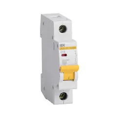 ავტომატური ამომრთველი IEK ВА47-29М MVA20-1-016-C 4,5kA 16A 1P C