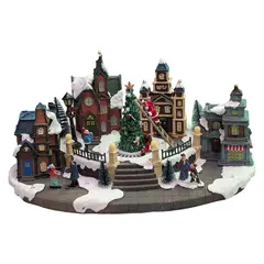 საახალწლო დეკორაცია ციხესიმაგრე 40x22x21 202404GU227