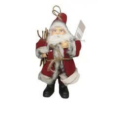 ნაძვის ხის სათამაშო სანტა კლაუსი 18 სმ