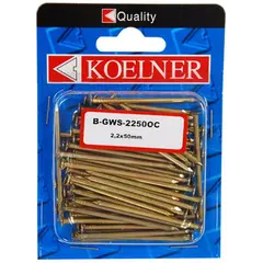 ლურსმანი Koelner 2,2X50 მმ მოთუთიებული 60 ც B-GWS-2250OC