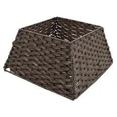 დეკორაცია დასაფენი ნაძვის ხის ქვეშ მოწნული ყავისფერი 266x51x355 XO