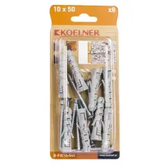 დიუბელი Koelner 8 ც B-FIX10+560 5x60mm ბლისტი