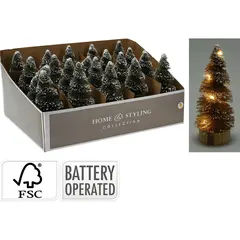 საახალწლო დეკორაცია 15 სმ green 8led