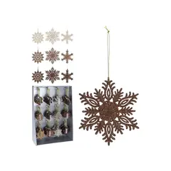 საახალწლო სათამაშო "ფიფქი" hangdeco 10 სმ 9ass