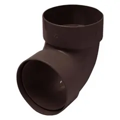 Pipe withdrawal Rainway 87° 100 mm brown