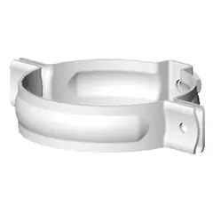 Pipe bracket RainWay 100 mm white