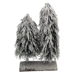 ნაძვის ხე დეკორატიული H2101TL-S3 30სმ 35სმ