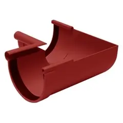 Internal gutter corner RainWay 90° 90 mm red