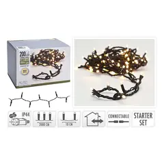 გირლანდა საახალწლო 200 LED 230V თბილი თეთრი