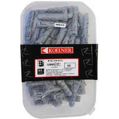 დიუბელი Koelner 50 ც 10X50 მმ FIX  B-SL-FIX-K10  ყუთი