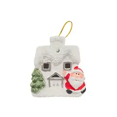 საახალწლო დეკორაცია სახლი ნათებით 9 სმ