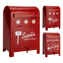 საახალწლო საფოსტო ყუთი  2ass წითელი