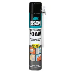 Монтажная пена Bison Construction Foam 40-45 л кремовая
