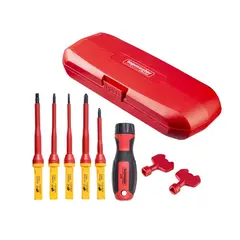 სახრახნისის კომპლექტი Topmaster 1000V 8 ც