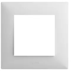 Frame 1-place,white LEGRAND