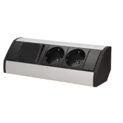 Удлинитель настольный ORNO 3х0,6м Schuko выключатель 9002/B-G