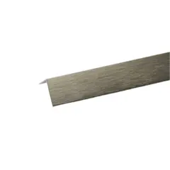 ალუმინის კუთხე Arcansas 1000X30X15 მმ ტიტანი პრიალა