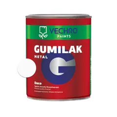 Metal paint Vechro Gumilak Metal Duco semi-matte white 750 ml