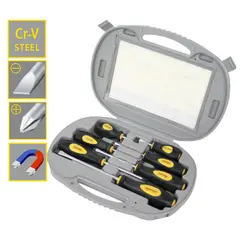 სახრახნისების ნაკრები Topmaster CR-V TMP 225104 7 ც