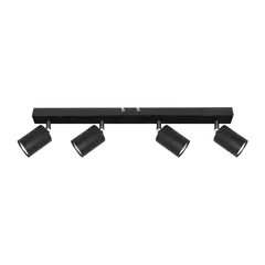 სპოტი ORNO 4 DOA GU10 4x MAX 50W შავი ADVITI