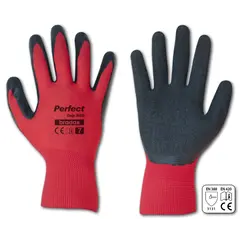 ხელთათმანი PERFECT GRIP RED ლატექსი, 11, BRADAS  RWPGRD11