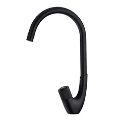 Смеситель для кухни Rubineta Swan-33 BK Black с джойстиком