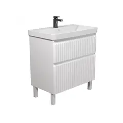 აბაზანის ტუმბო ხელსაბნით FLUFFY 80-U White Vivace 80 სმ