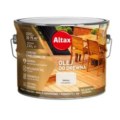 Wood oil Altax white 2.5 l