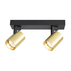 სპოტი Milagro ML0680 Volf 2 GU10 ოქროსფერი შავი