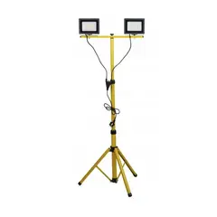 Прожектор штатив DPM LED 2 50W 4500K 7000Lm h1400 IP65 ST2X50