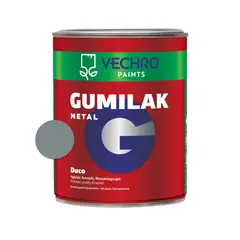 Oil paint for metal Vechro Gumilak metal No 624 silver glossy 750 ml