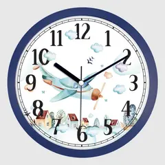 Wall clock for kids Galaxy 30 cm