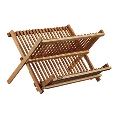 ჭურჭლის საშრობი ხის DAJAR NATURAL 38x35 სმ