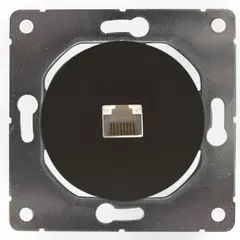 Розетка компьютерная DPM Soul SEU1017B RJ45 1 черная