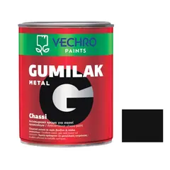Anticorrosive paint Vechro Gumilak metal chassi black glossy 750 ml