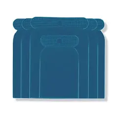 ნაკრები საფითხის პლასტმასის Prep 91000171 4 ც