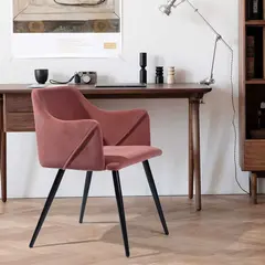 Chair ALDRIDGE FROSTED ROSE 53x54x75 cm