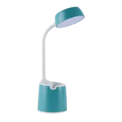 Лампа настольная New Light DIMMABLE LED 3.5W 4000K зеленый DE90315