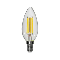 ნათურა New Light LED C35-F-I-CL E14 4W 4000K