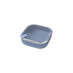 პლასტმასის კონტეინერი Rotho ELA flat ლურჯი 1 ლ