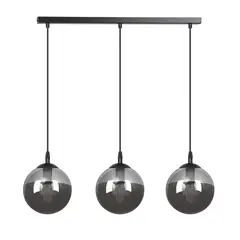 საკიდი EMIBIG Cosmo 3 E14 3x MAX 40W შავი გრაფიტი