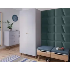 კედლის რბილი პანელი VOX Profile Geo 30x35 სმ. მწვანე