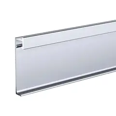Skirting board from aluminum Profil Center LED Best Deal 5/80 2500x80x12 mm silver