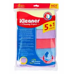 მიკროფიბრის ტილო Kleaner GSG005 6 ც