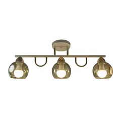 ჭაღი Bella Mita 3 E27 6280-3 WH+FG თეთრი ოქროსფერი