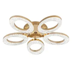 ჭაღი Bella Mita 128W C9090-5 FG ოქროსფერი