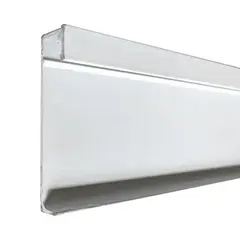 Skirting board from aluminum Profil Center LED Best Deal 5/60 2500x60x12 mm white
